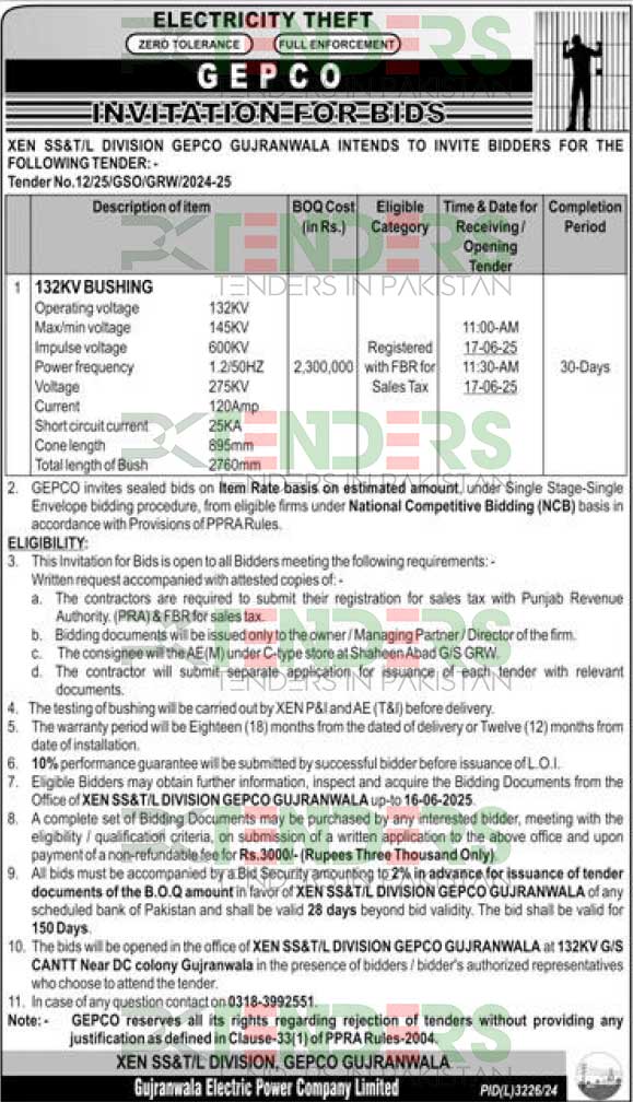 tenders-in-pakistan