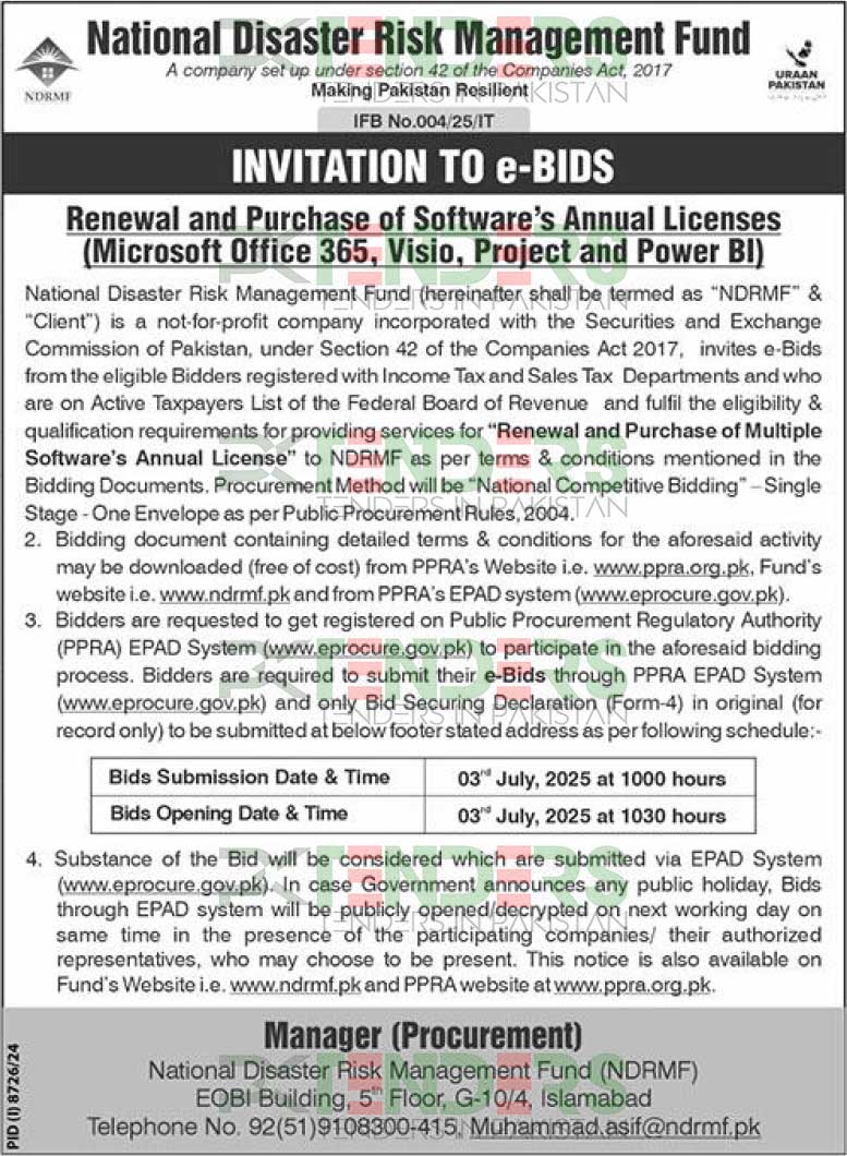 Tenders-in-Pakistan